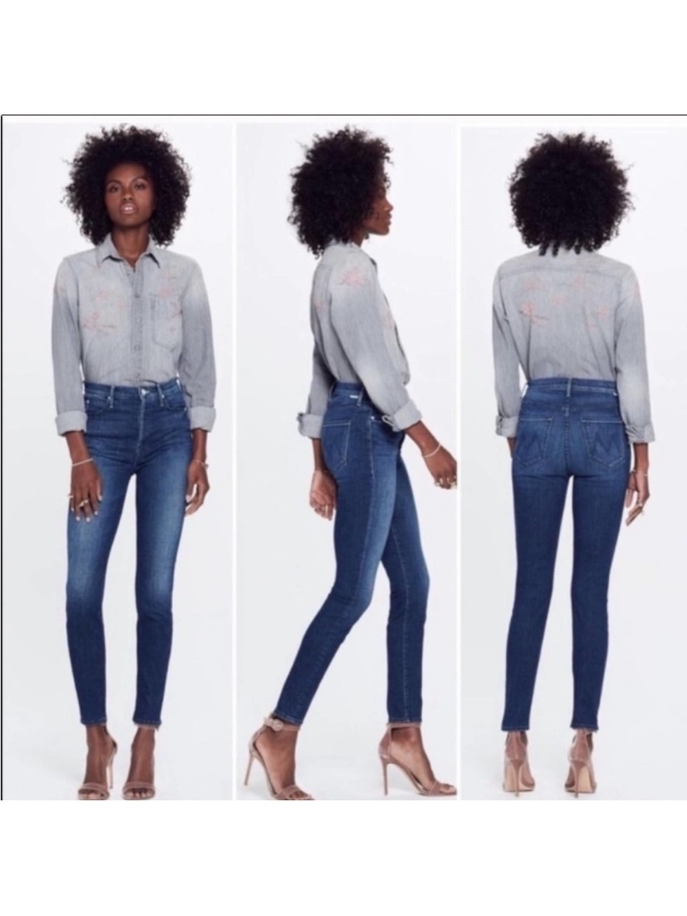 MOTHER The Stunner Ankle The Royal Treatment Jeans